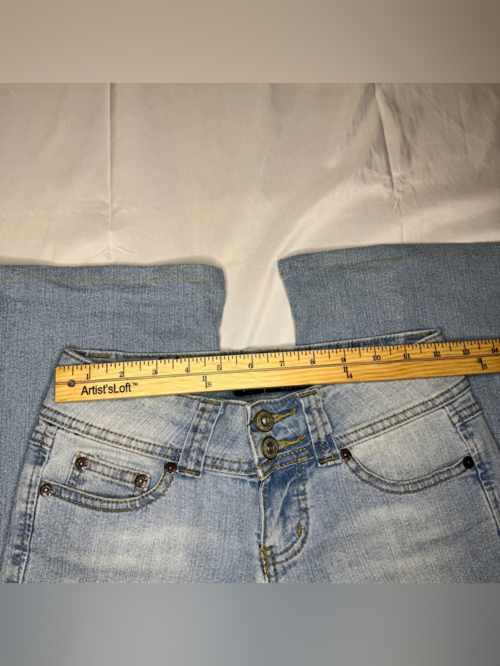 Y2K Angels Low Rise Flare Jeans - Picture 7 of 10